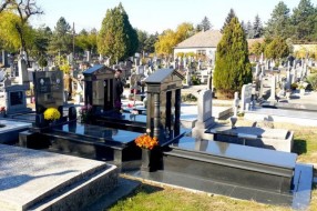 Bajsko groblje - krađa cveća posle sahrana sa grobnica preminulih