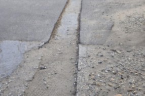 Isečen put u Uskočkoj ulici