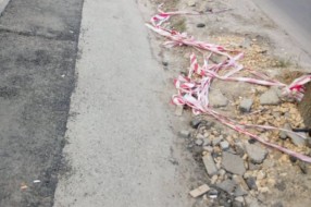 Građevinski otpad na javnoj površini