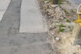 Građevinski otpad na javnoj površini