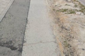 Građevinski otpad na javnoj površini