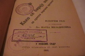 Otuđenje starih knjiga iz Gradske biblioteke u Subotici