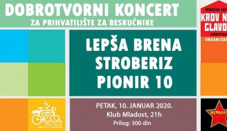 Dobrotvorni koncert za prihvatilište za beskućnike u Subotici