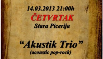 AKUSTIK TRIO - Akustična svirka