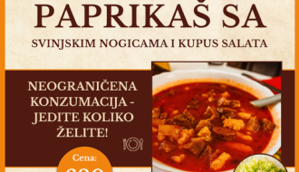 POJEDI KOLIKO MOŽEŠ - PAPRIKAŠ