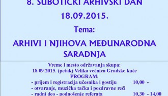 8. Subotički arhivski dan