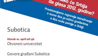 Srpska izborna trpeza - Tribina