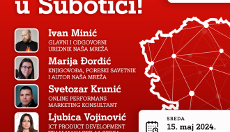 Radionica: "Razgovaramo o preduzetništvu u Subotici"