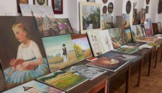 Izložba slika nastalih na XX. Međunarodnoj likovnoj koloniji Bunarić 2016.