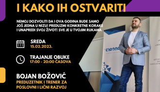 Obuka na temu "Postavljanje ciljeva i proces ostvarenja"