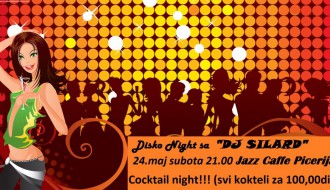 Disco and cocktail night sa DJ Silard