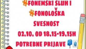 Besplatna procena logopeda za decu