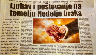 Tribina: Nedelja braka