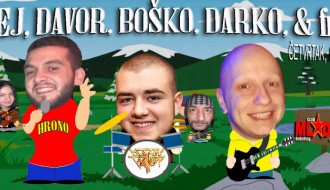 Akustična svirka: Andrej, Davor, Boško