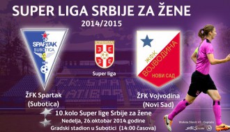 Fudbal (Ž): Spartak - Vojvodina