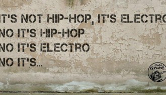It's not hip-hop, it's electro. No it's hip-hop. No it's electro