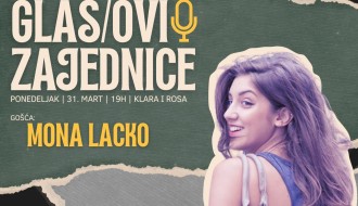 Glas/ovi zajednice: MONA LACKO