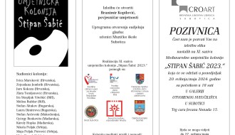 Otvaranje izložbe slika sa kolonije "Stipan Šabić 2023"
