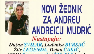 Humanitarni koncert za Andreu Mudrić