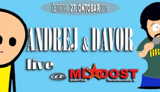 Akustična svirka: Andrej & Davor