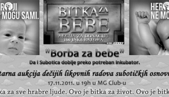Bitka za bebe - humanitarna aukcija dečijih likovnih radova