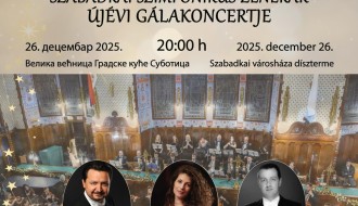 Novogodišnji gala koncert Subotičkog simfonijskog orkestra