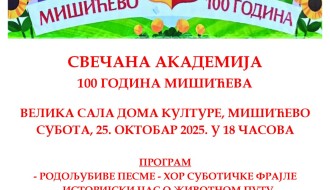 Svečana akademija -100 godina Мišićeva
