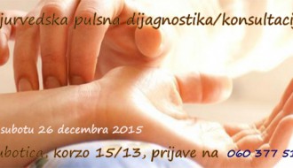 Ajurvedska pulsna dijagnostika/konsultacije