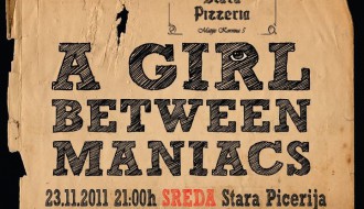 A GIRL BETWEEN MANIACS - Akustična svirka