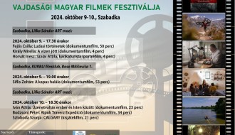 Dani vojvođanskog-mađarskog filma 2024 / Vajdasági Magyar Mozgókép Napja 2024