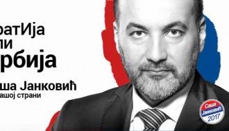Predsednički kandidat Saša Janković u Subotici