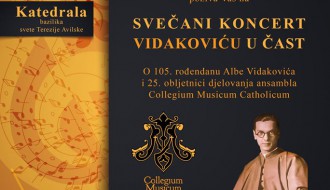 Svečani koncert Vidakoviću u čast