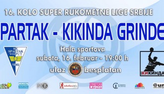 Rukomet: RK Spartak Vojput - RK Kikinda Grindex