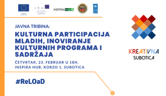 Panel diskusija: Kulturna participacija mladih, inoviranje kulturnih programa i sadržaja