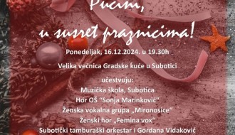 Koncert "Pučini, u susret praznicima"