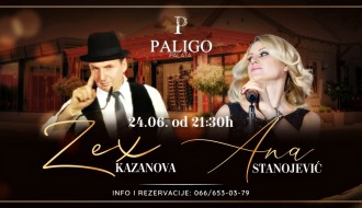 Svirka u Paligu - duo Žex Kazanova i Ana Stanojević