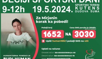 Humanitarni „Dečiji sportski dan za Mirjanu“