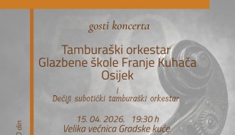 Koncert Subotičkog tamburaškog orkestra - Veče klasike