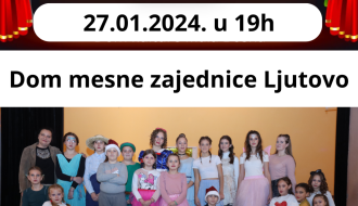 "Sasvim uvrnuta bajka" predstava Dečije dramske sekcije "Tahles" iz Male Bosne