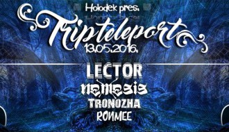 Psychedelic trance party: Trip Teleport