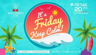 It's friday keep calm