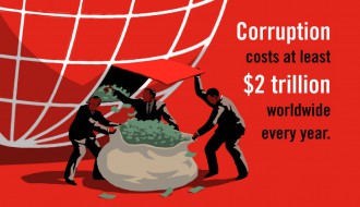 Diskusija o korupciji na engleskom jeziku