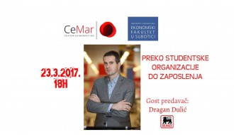 Predavanje: Preko studentske organizacije do zaposlenja
