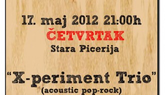X-periment trio - Akustična svirka