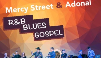 Nastup benda "Mercy street rhythm & blues" (duhovno pevanje)