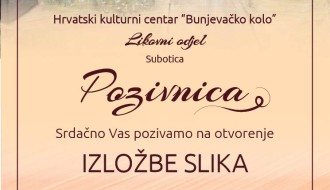 Izložba slika nastalih na XXVII. međunarodnoj likovnoj koloniji "Bunarić 2023"