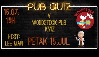 V Woodstock Pub Kviz/host: LeeMan