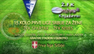 Fudbal (Ž): Spartak - Nives