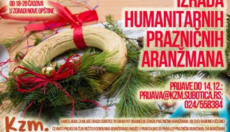 Kreativna radionica: Izrada humanitarnih prazničnih aranžmana