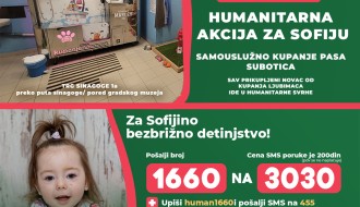 Humanitarna akcija za Sofiju - Samouslužno kupanje pasa Subotica